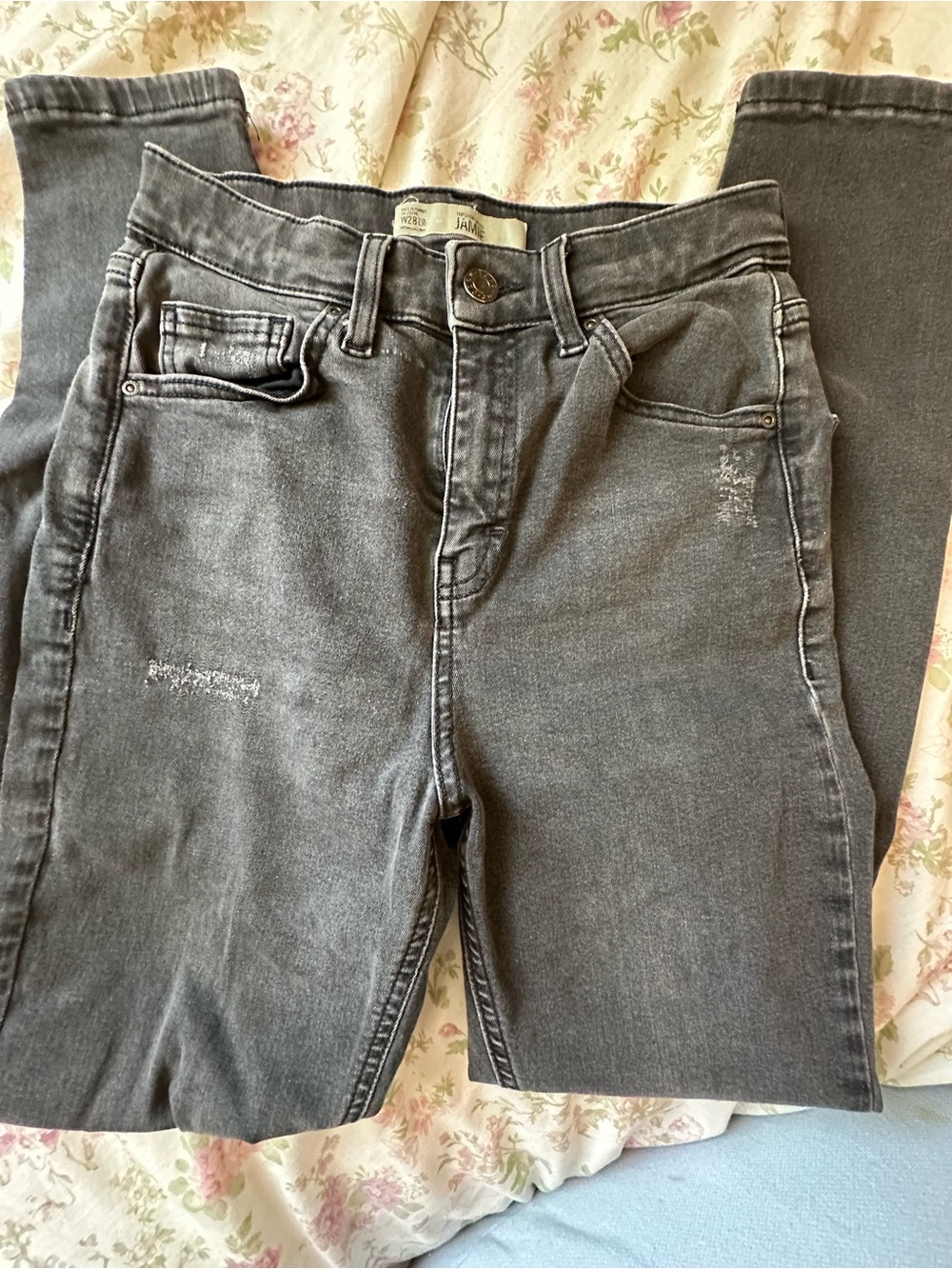 topshop jamie jeans